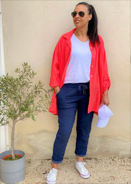 Pantalon stretch Mandy