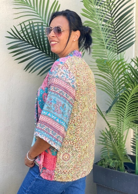 Kimono soie Alba 