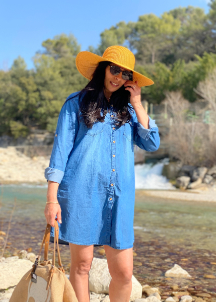 Chemise longue Gabrielle