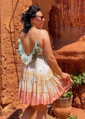 Robe courte Bohème Terra 