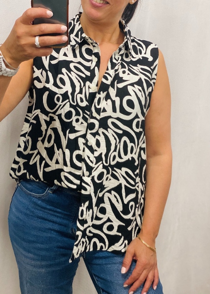 Chemise  Mahe noir