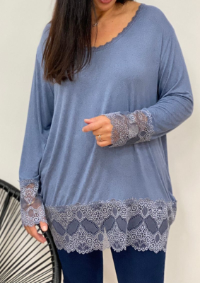 Elvie, Sous pull dentelle 