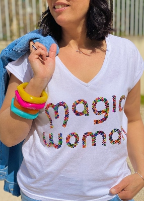 Tee-Shirt Magic Woman 