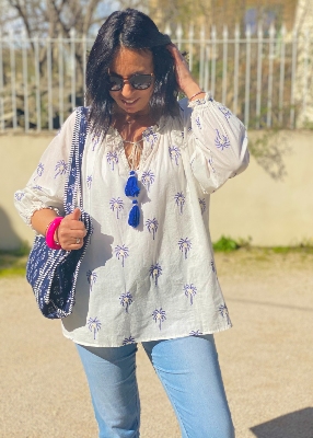 Blouse bohéme Palme 